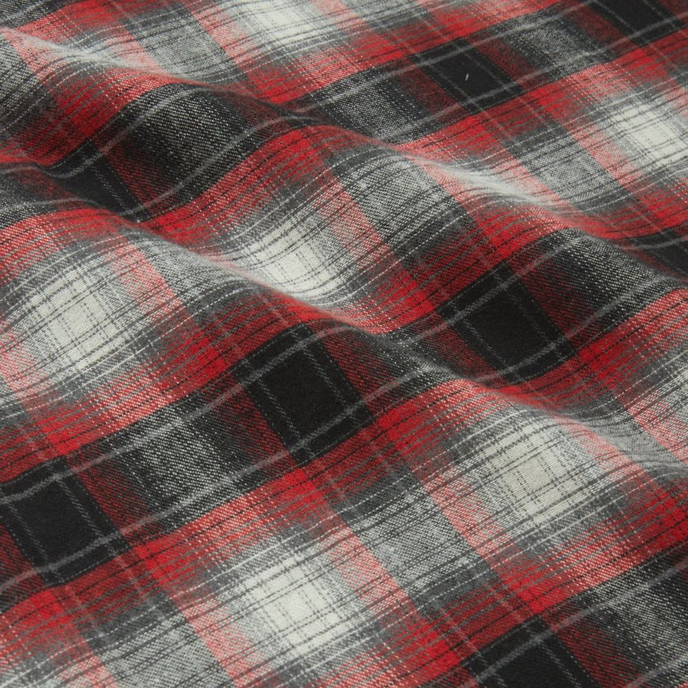 Check L/S Shirt (26aw) - Red / チェックシャツ / HS-080326