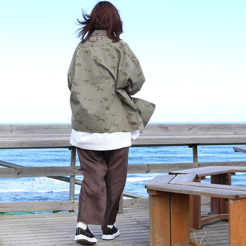 N.HOOLYWOOD×Maison MIHARA YASUHIRO×Iroquois コーディネート(女性モデル166cm)