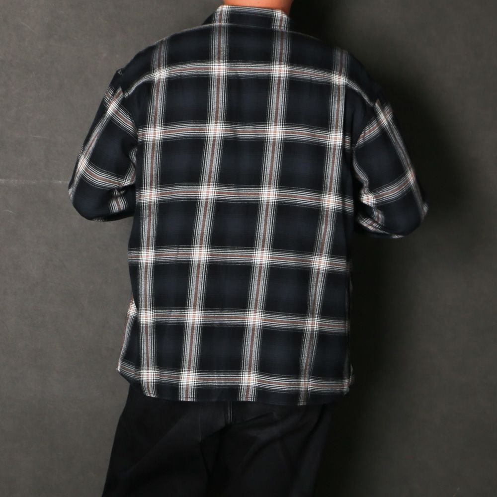COTTON RAYON CHECK SHIRT / コットンレーヨンチェックシャツ / 26'RS-0806