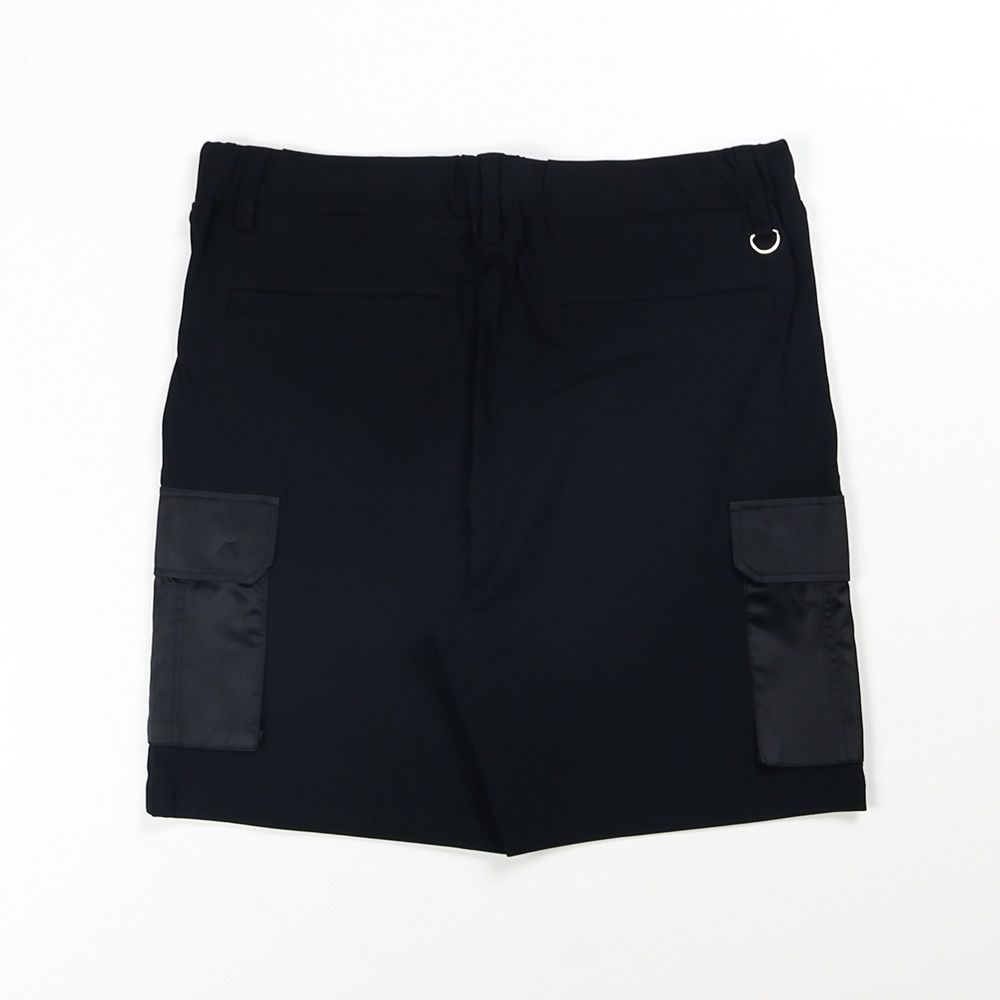 DARRELL CARGO SHORTS - BLACK / カーゴ ショートパンツ / RC40-HP-005