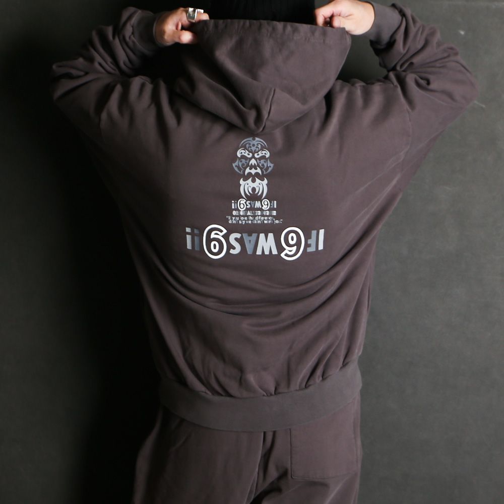 " HIDEANDSEEK × Toru Nishiura " / The H&S Hooded Sweat Shirt - C-GRY / プルオーバーパーカー / H30th-010226