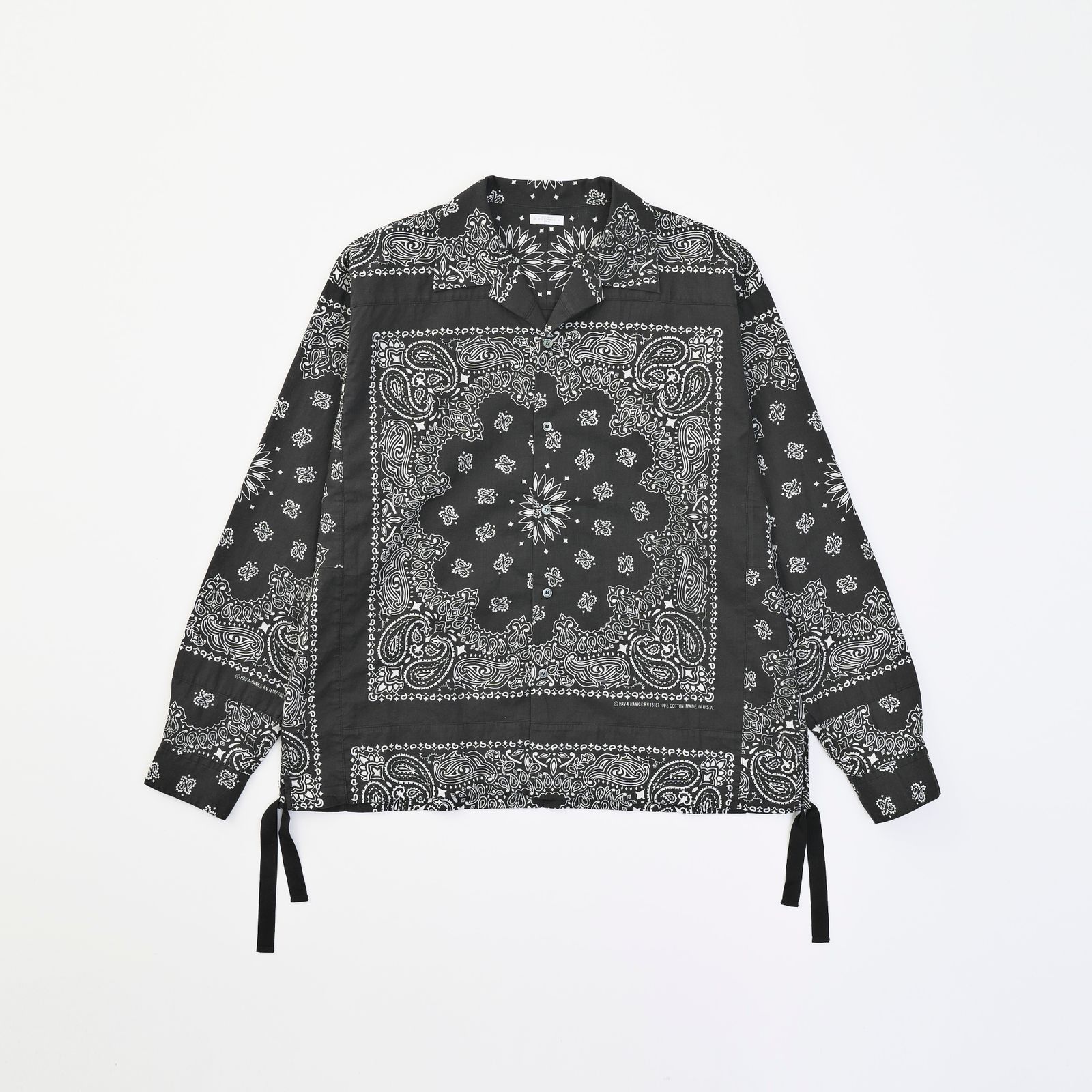 ×HAV-A-HANK / PAISLEY SHIRTS / ペイズリー オープンカラーシャツ / VTM-21-S-025