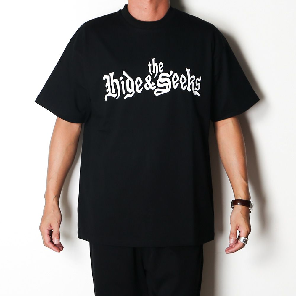 " HIDEANDSEEK × Toru Nishiura " / The H&S S/S Tee - BLK / Tシャツ / H30th-091626