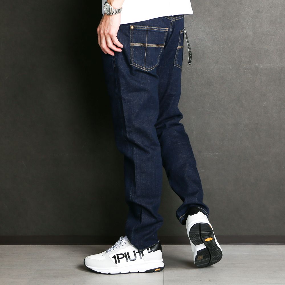 RIGID DAMAGE DENIM PANTS / アンクル ダメージデニムパンツ / USB-21014