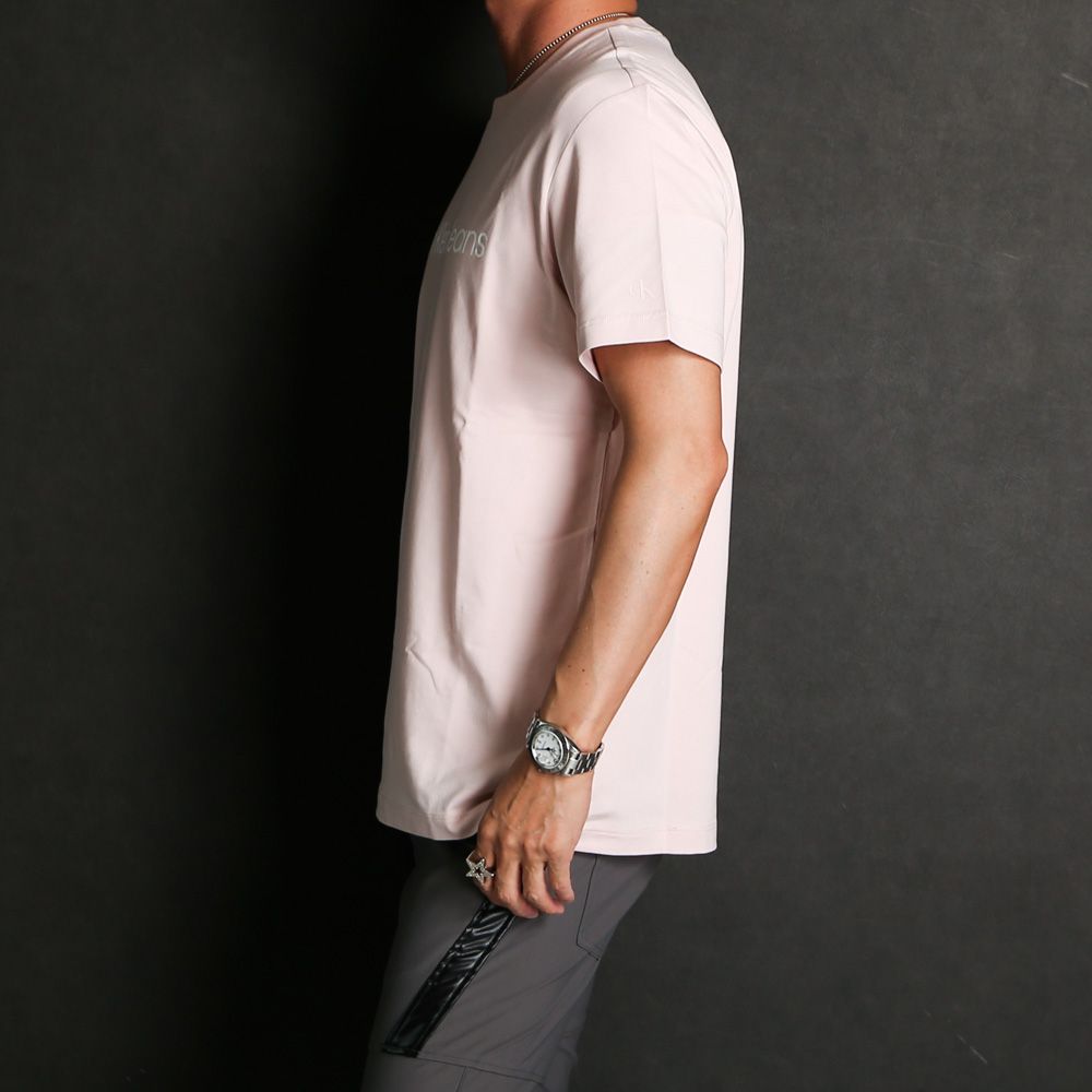 【ラスト1点-サイズXL】 A- SS REG INSTIT LOGO TEE - SEPIA ROSE / Tシャツ / J321612