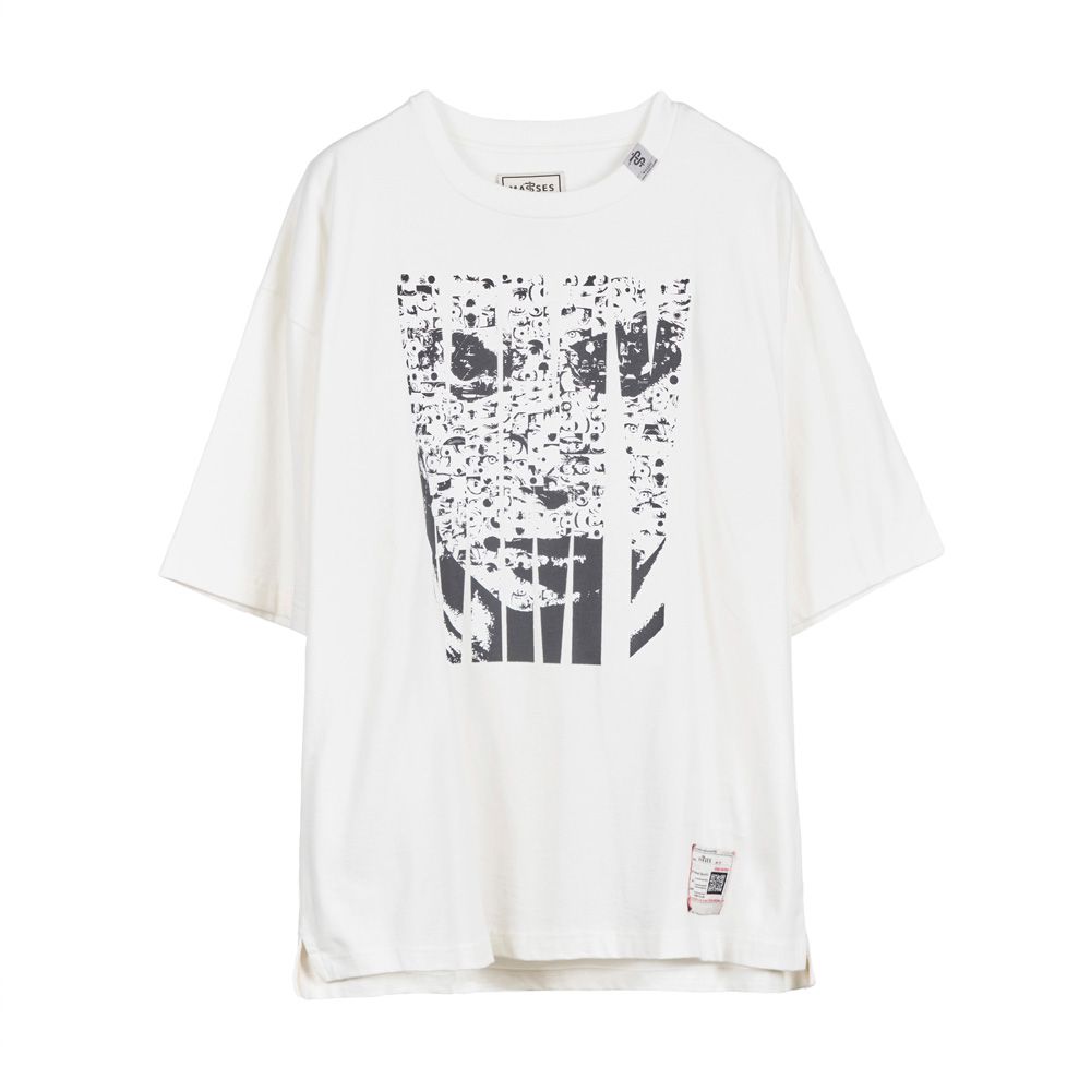 MASSES × Maison MIHARA YASUHIRO / FACE PRINT T-SHIRTS MMY - WHITE / Tシャツ / C15TS042