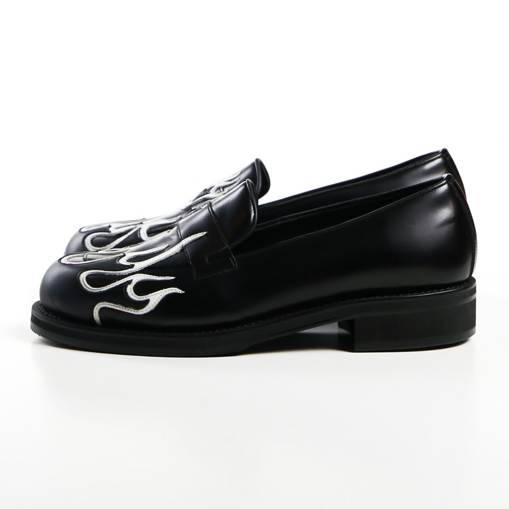 TENDER PERSON - FLAME PATTERN LOAFER / GY-AC-5143 | chemical