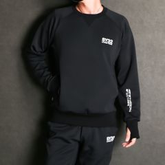 DOUBLE KNIT EMBOSS LOGO P/O CRW / クルーネック スウェット / 12564