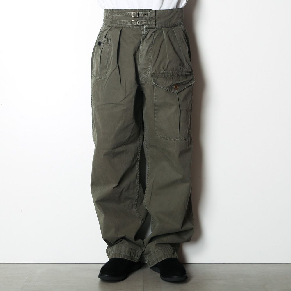 GURKHA TROUSERS - KHA / 2026AW-PT4-YT