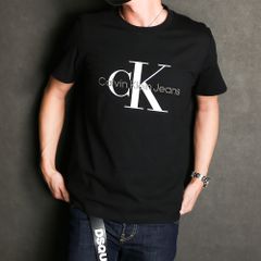 A- MONOGRAM EMBRO W/O BOX REG SS - BLACK / Tシャツ / J320770