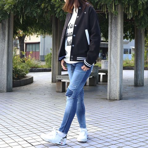 【1PIU1UGUALE3 RELAX】【RESOUND CLOTHING】【Maison MIHARA YASUHIRO】 コーディネート(女性モデル166cm)