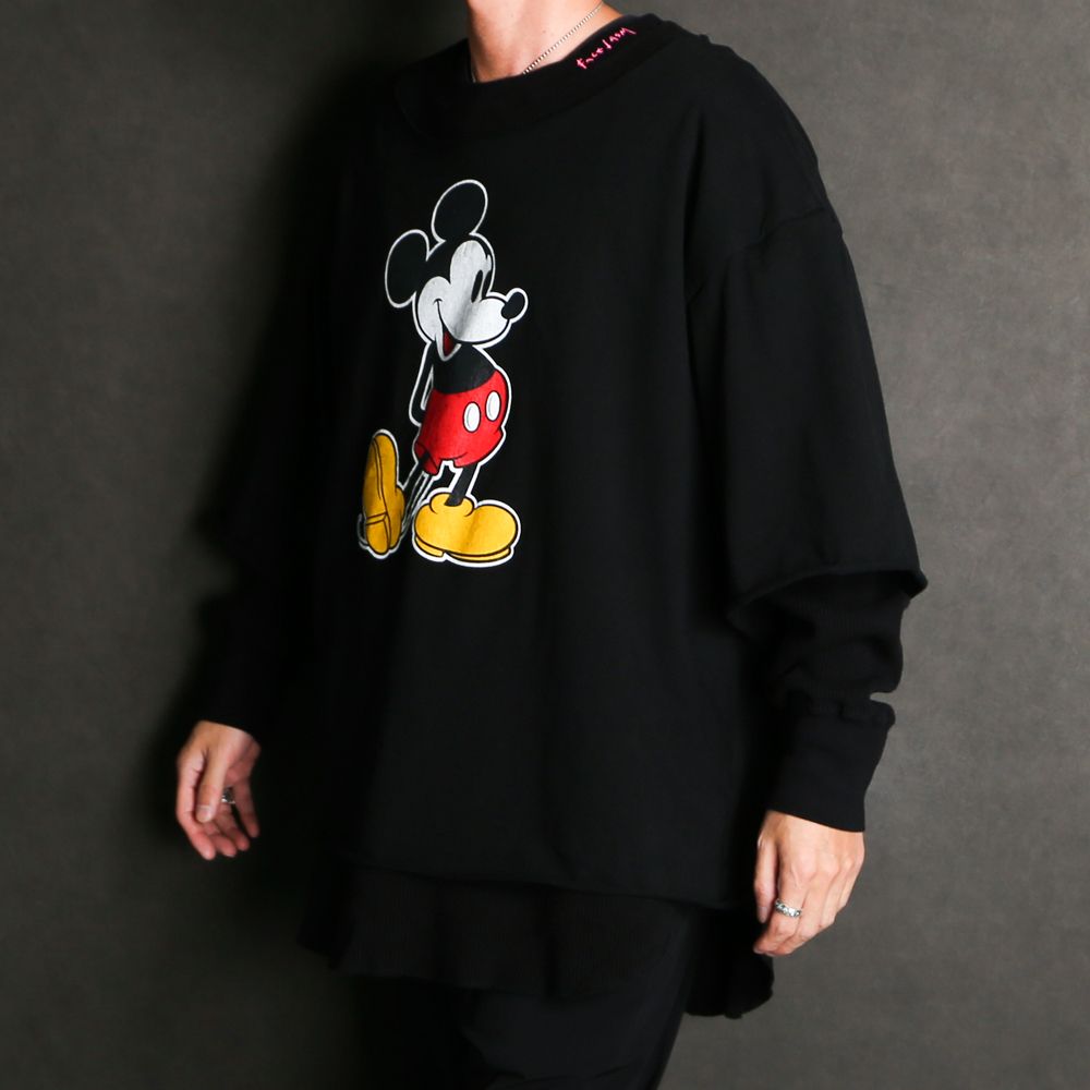 FACETASM - MICKEY LAYERD LONG SLEEVE TEE / Tシャツ / MIMI-TEE-U12