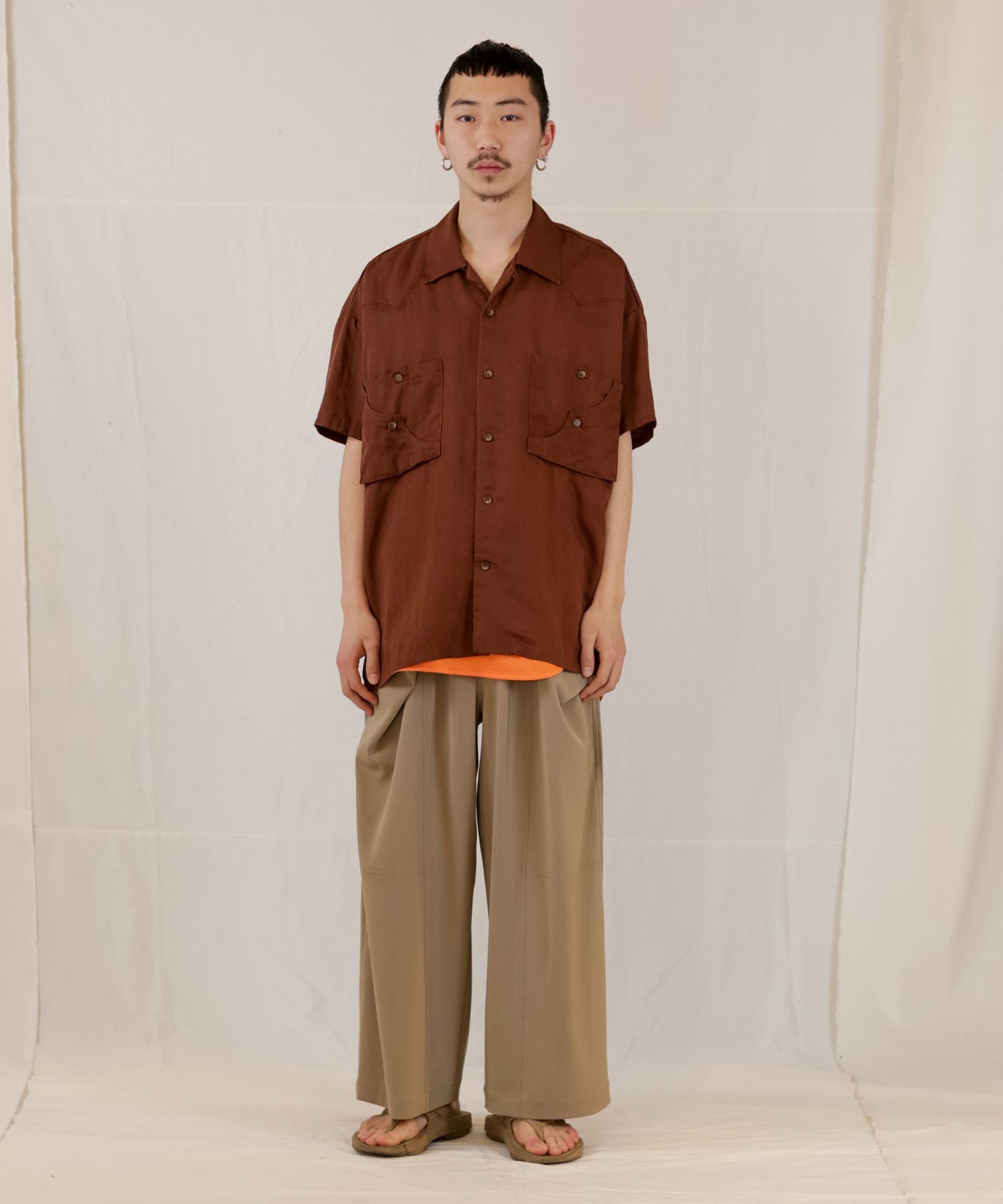 NOIE DESIGN SEAM WIDE PT / ワイドパンツ / 479118