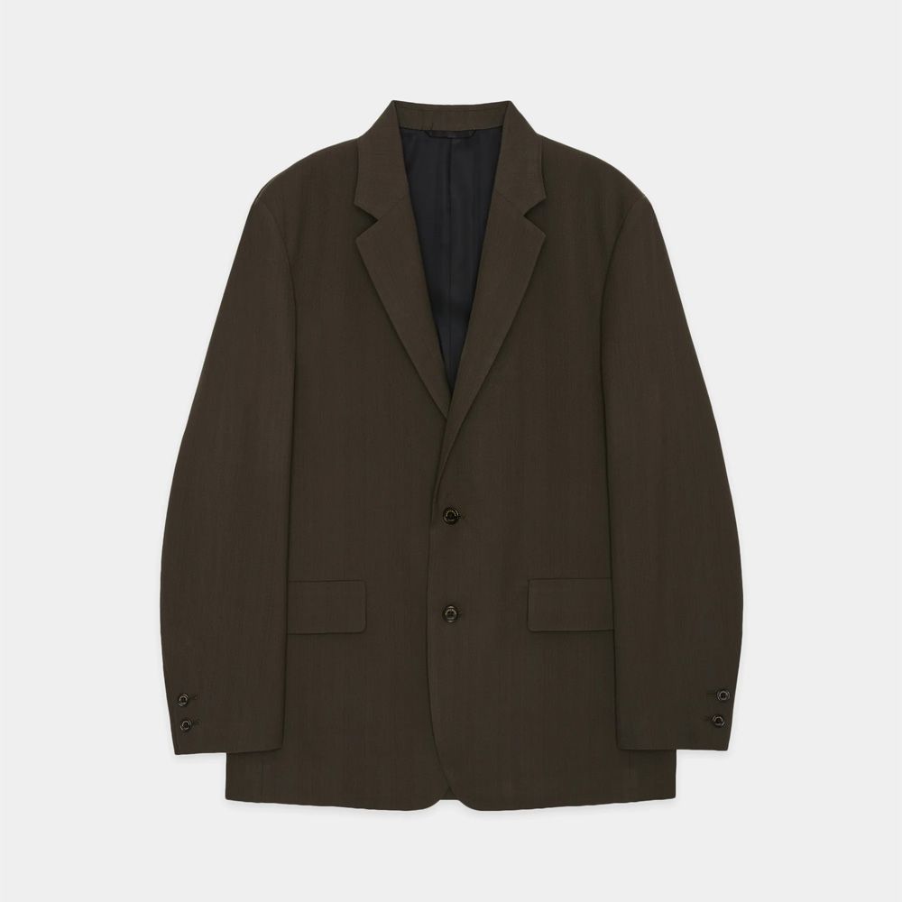 Sports Coat - Dark Sage / 3/60 オーガニックウールサバイバルクロス® - スポーツコート / A26C07JK01C