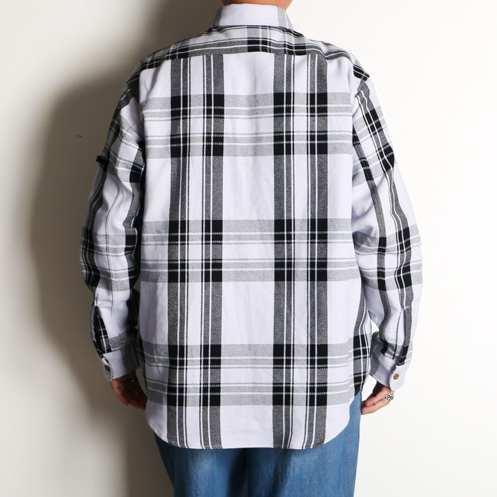 × BIG MAC / SHIRT - GRY CHECK / 2251-SH40-013