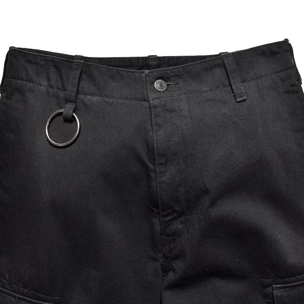 MINEDENIM - Denim Wide Cargo PS - BLK / 2408-7002 | chemical MINEDENIM - Denim Wide Cargo PS - BLK / 2408-7002 | chemical