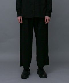 ECO SUEDE 2TUCK WIDE PT / エコスエード 2タックワイドパンツ / 479206