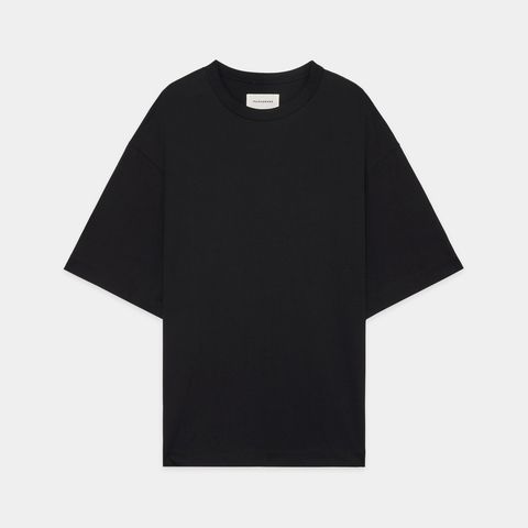 COMFORT FIT Tee - BLACK / オーガニックGIZA 80/3 天竺 サバイバルクロス® - コンフォートフィットTee / A26A19CS02B