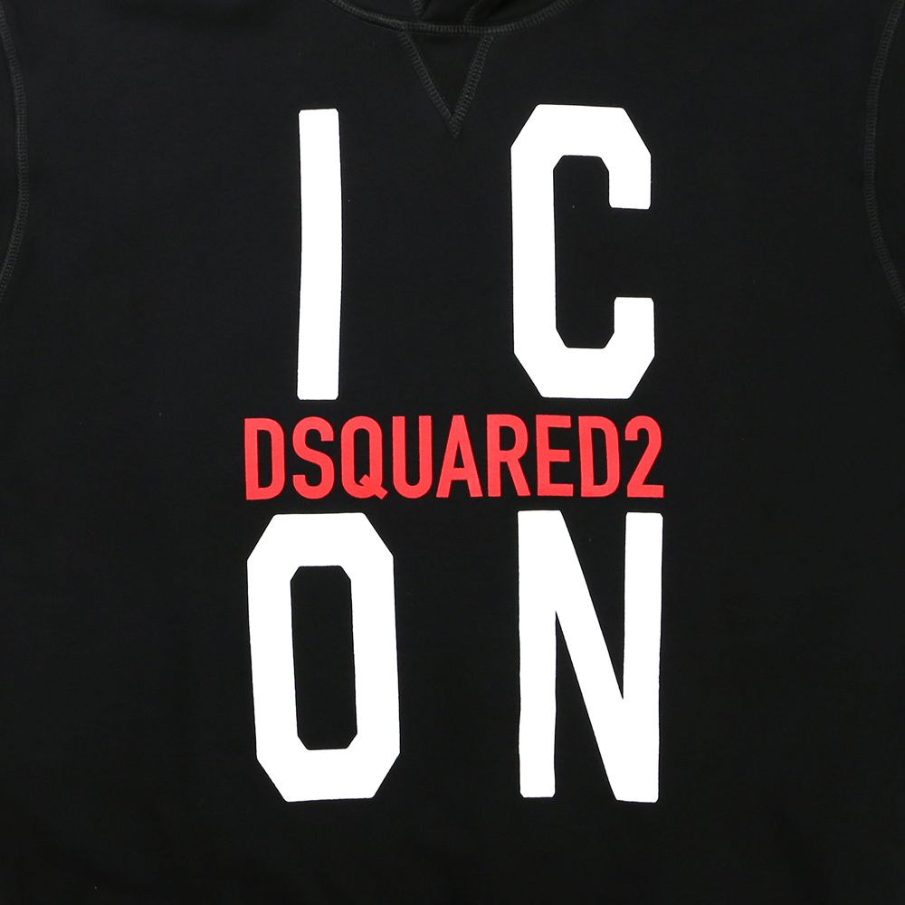 DSQUARED2 - ICON Hooded Sweatshirt / アイコン プルオーバーパーカー