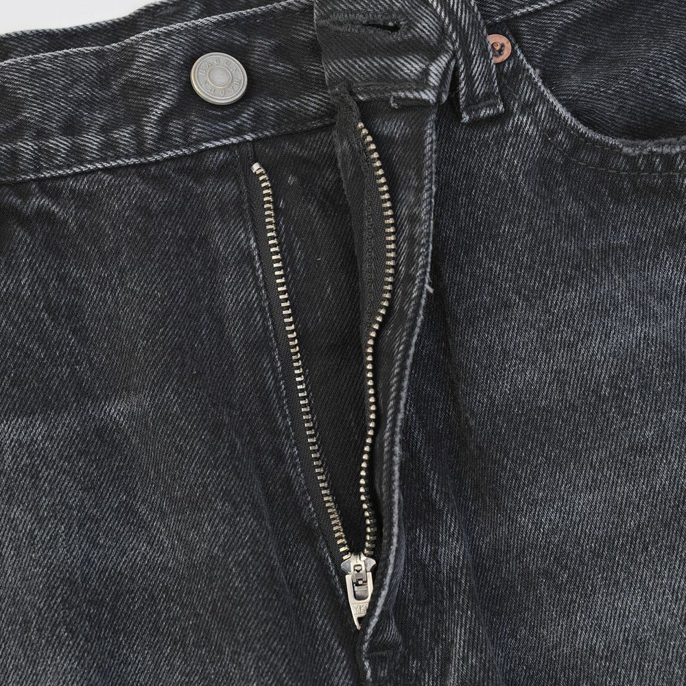 ×HAGUN / WIDE PIPE DENIM PANTS - BLACK / バギーシルエット デニムパンツ / VTM-25-P-103