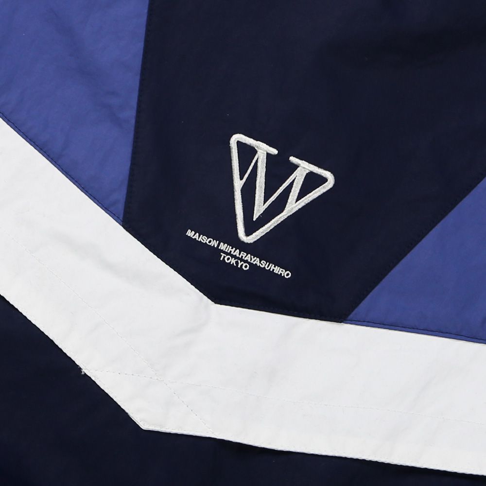 【ラスト1点-サイズ48】Track Jacket Combined Parka - BLACK / トラックジャケット コンバインド パーカー / A16PK571