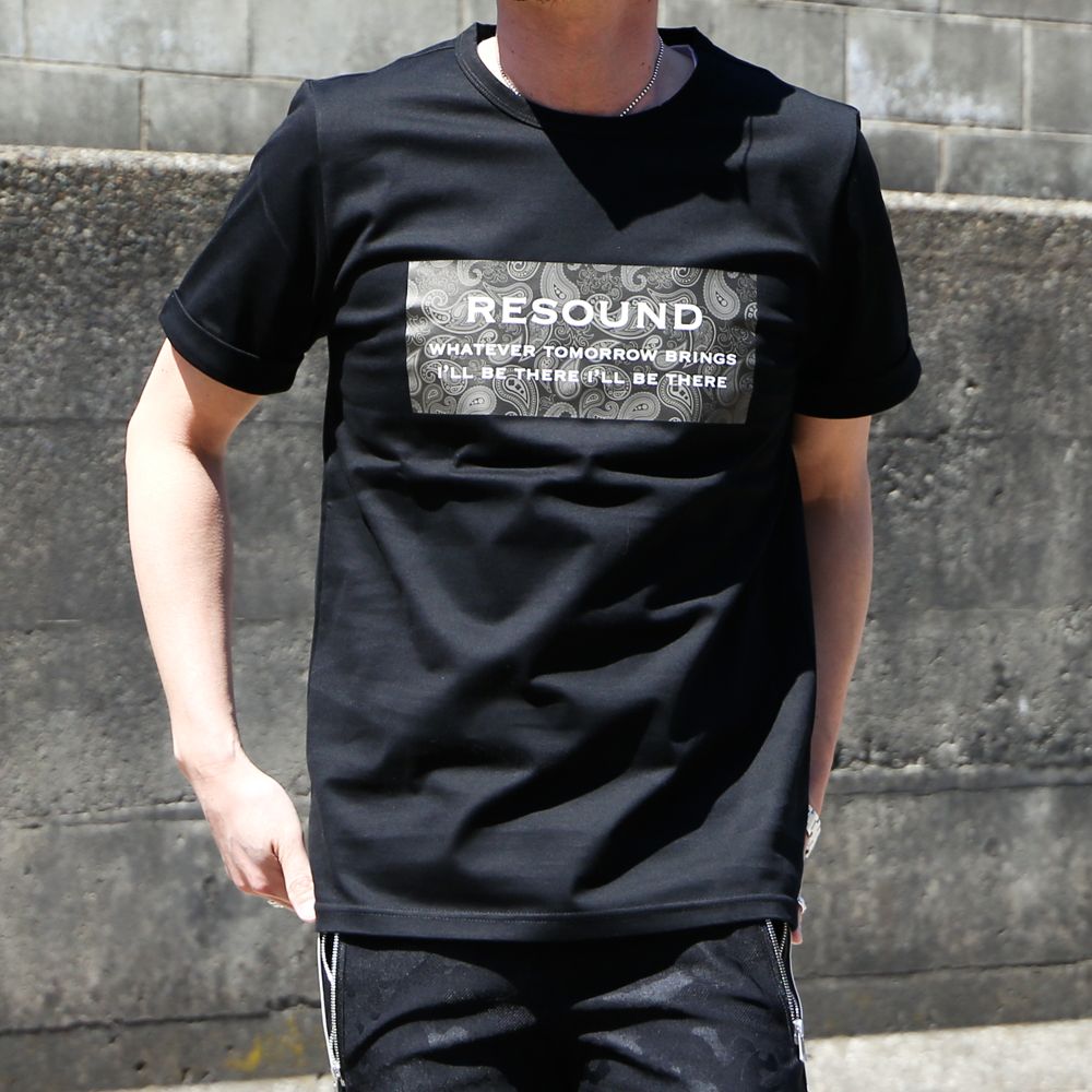 BANDANA BOX ROGO ROLL UP JERSEY TEE /  プリントTシャツ / RC19-T-007