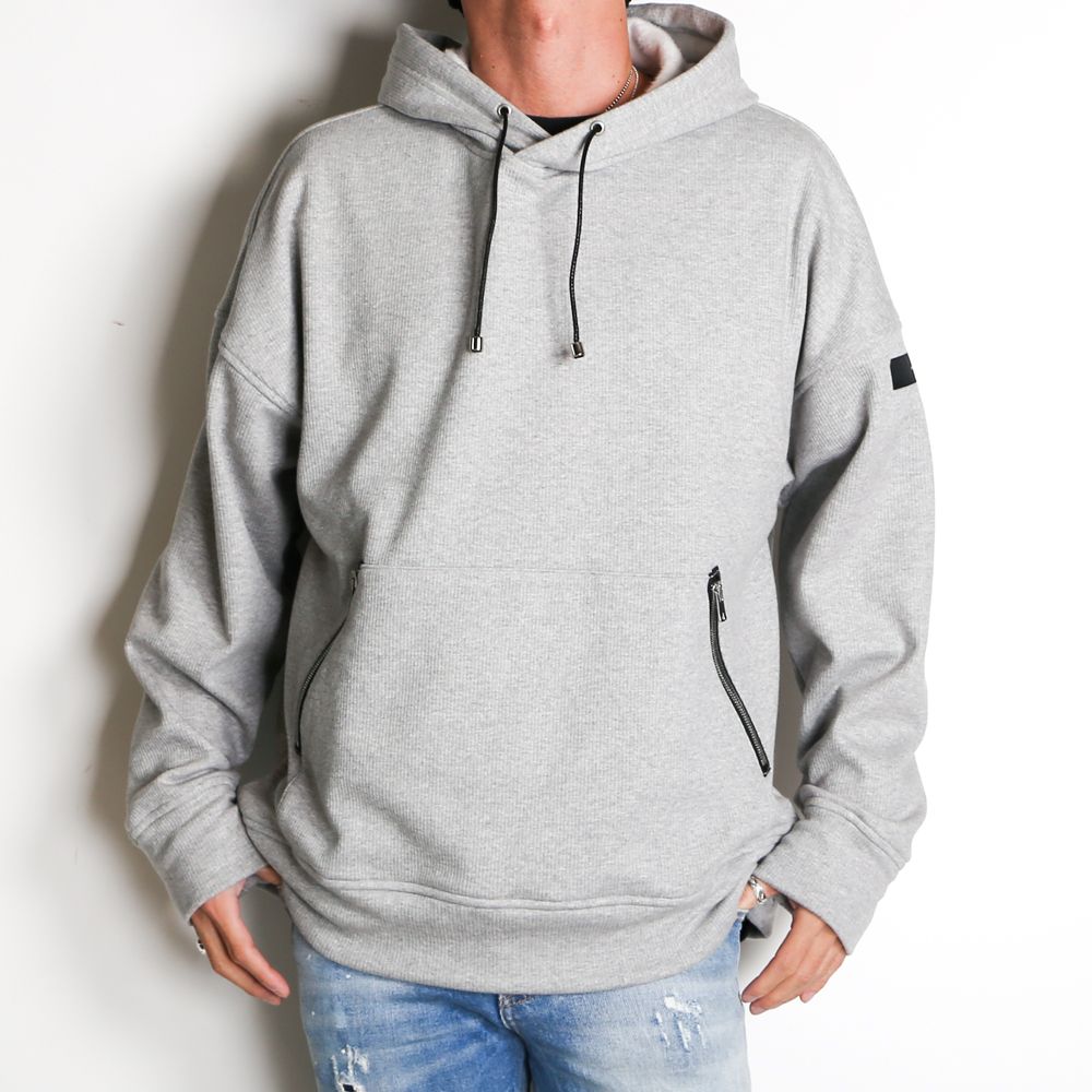 shaggy fleece rib thermal Hoodie / ヒートリブサーマル パーカー / RC18-C-003