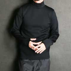 CU06 FUNCTIONAL MOCK L/S / モックネック ロングスリーブカットソー / 1102120006
