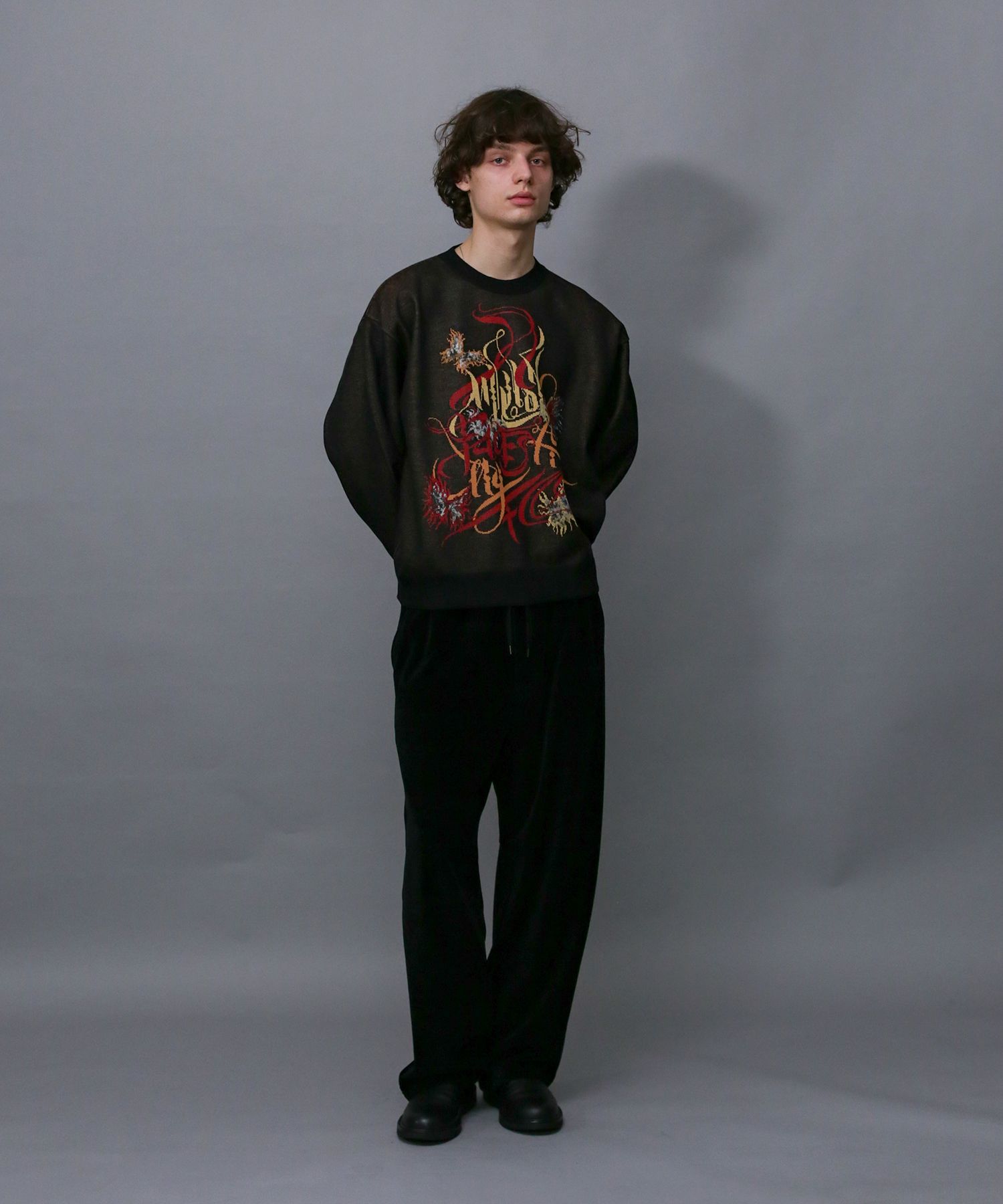 CUT CORDUROY EASY PT / コーデュロイ風 イージーパンツ / 479209