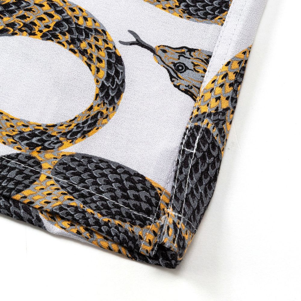 ALLOVER SNAKE PATTERN S/S SH / スネークパターン オープンカラーシャツ / CL-26SS007ULT