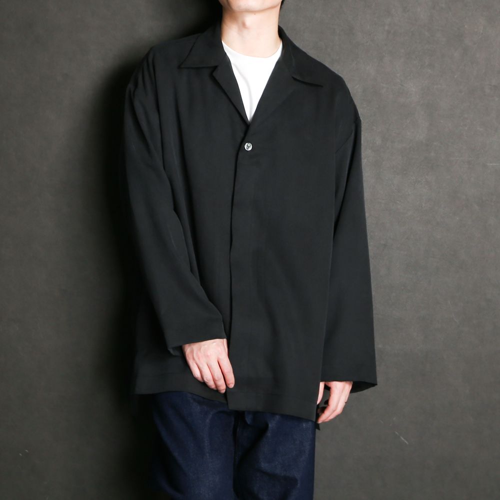 Slit shirt jacket - Solid / シャツジャケット ソリッド / SN-426