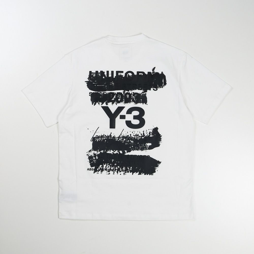 Y-3 ワイスリー バックロゴ Tシャツ JM7815 JN4879 Graphic T Y-3 ワイスリー グラフィック Tシャツ JN4879 JM7815 ** Y-3