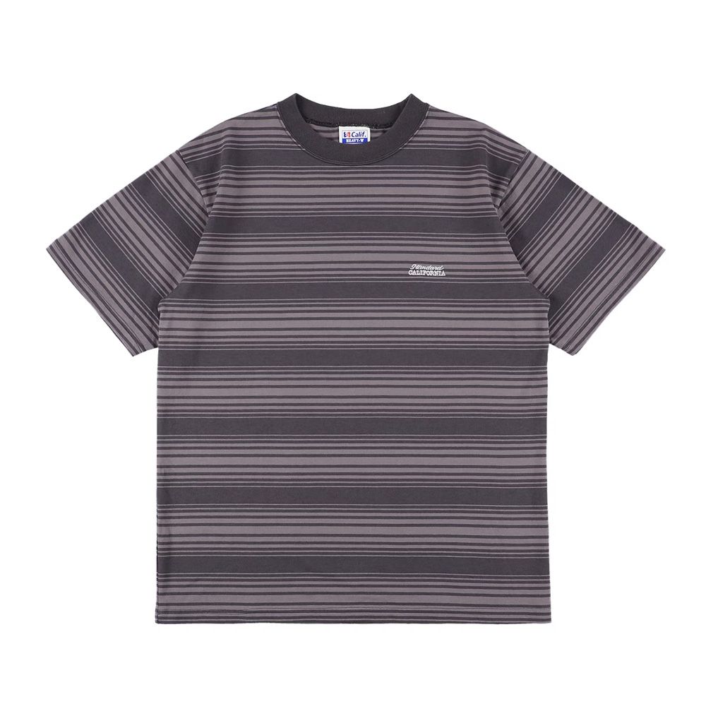 SD Heavyweight Border T - Black / Tシャツ / TSOAA150