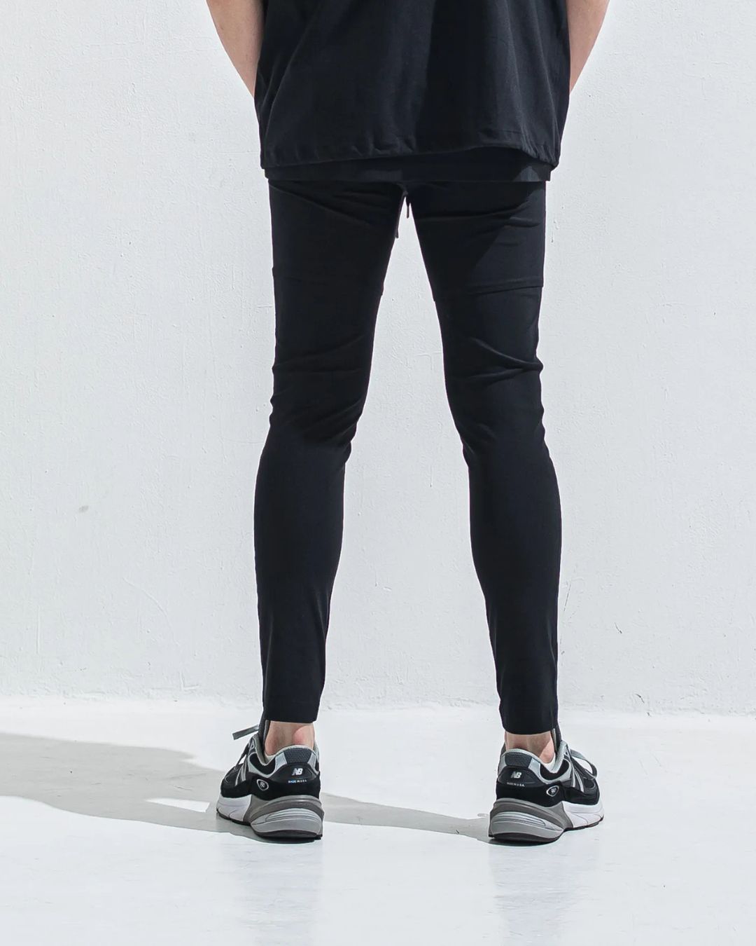 TYLER NYLON PANTS - BKBK / ラインパンツ / RC40-ST-026