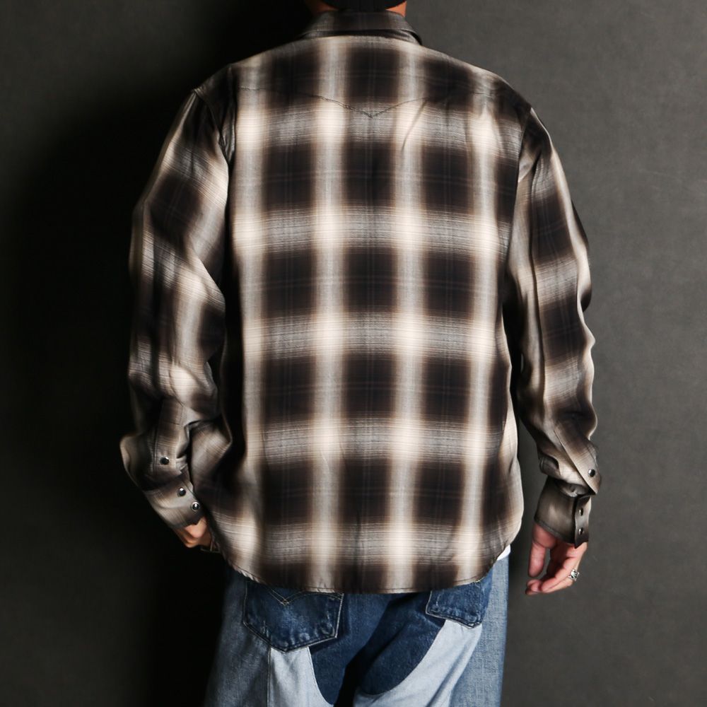 R.Plaid Western SH - BLT / 2604-5001