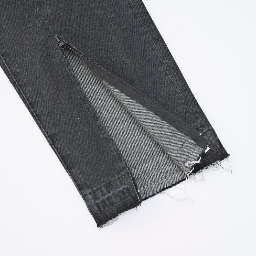 WASHED DENIM PANTS / センタースリット デニムパンツ / VTM-21-P-032