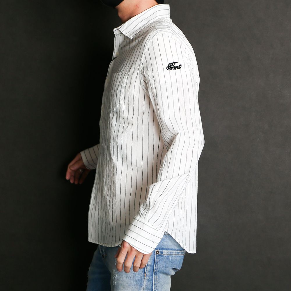 C/LI STRIPE SHIRTS / ストライプシャツ / TSH-S2105