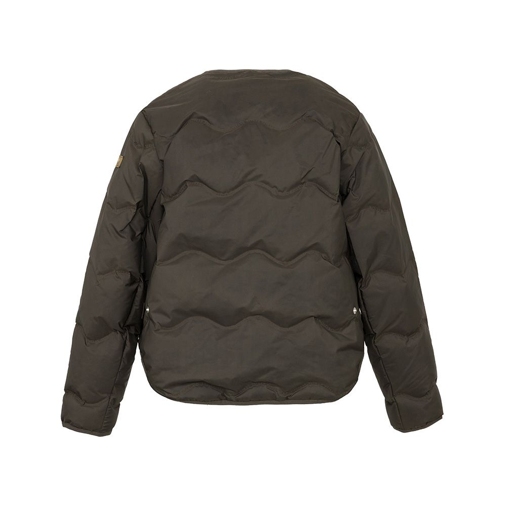 【レディース】 PRETORIA プレトリア - KHAKI / ノーカラーブルゾン / LCKA0468013588