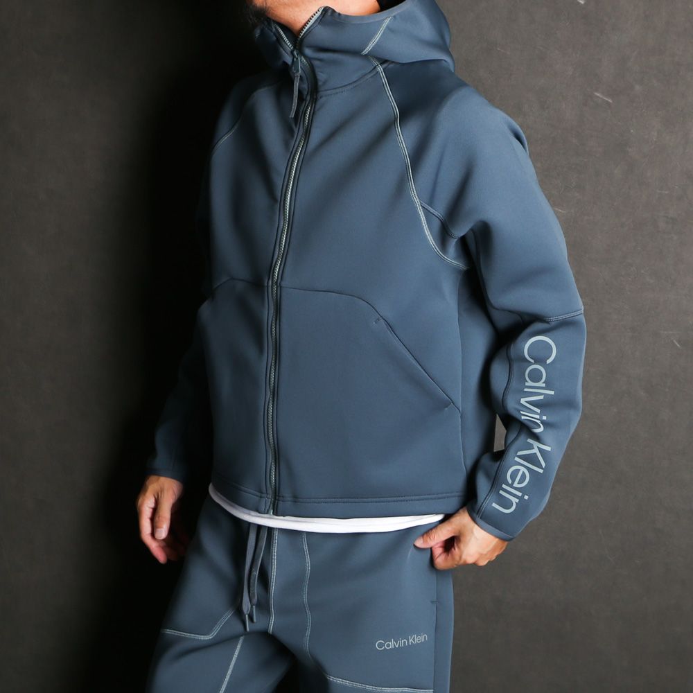 SWEAT HOODIE / ジップアップパーカー / 4MF3J408