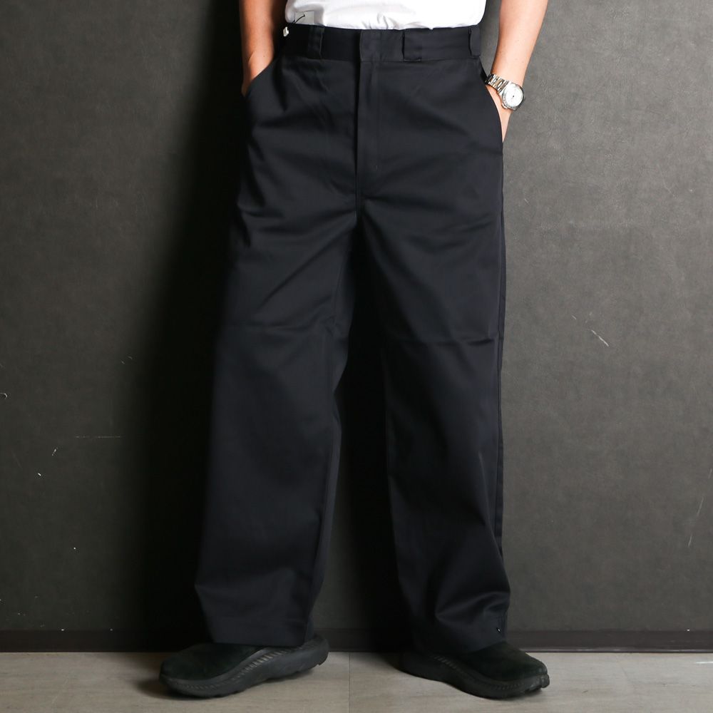 × DICKIES / WORK PANTS - BLACK / 2252-CP41-040