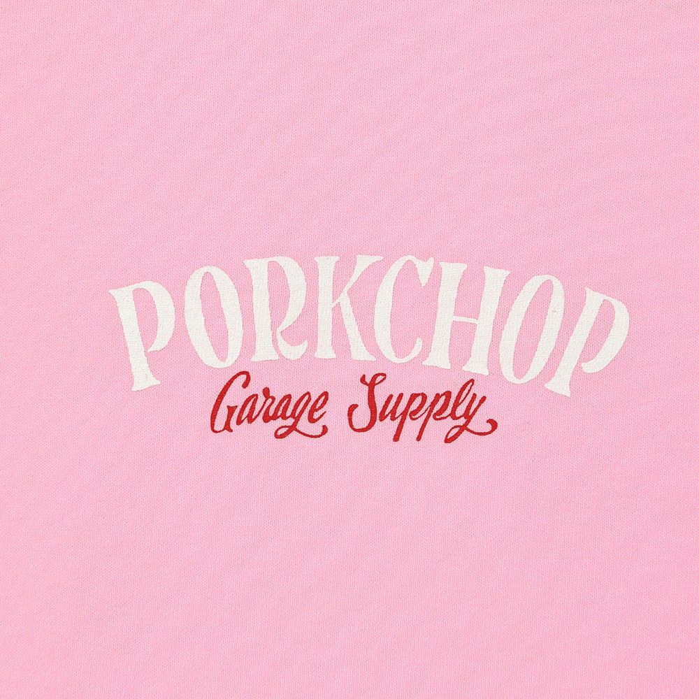 【ラスト1点-サイズXL】 PORK BACK TEE - PINK / ショートスリーブTシャツ