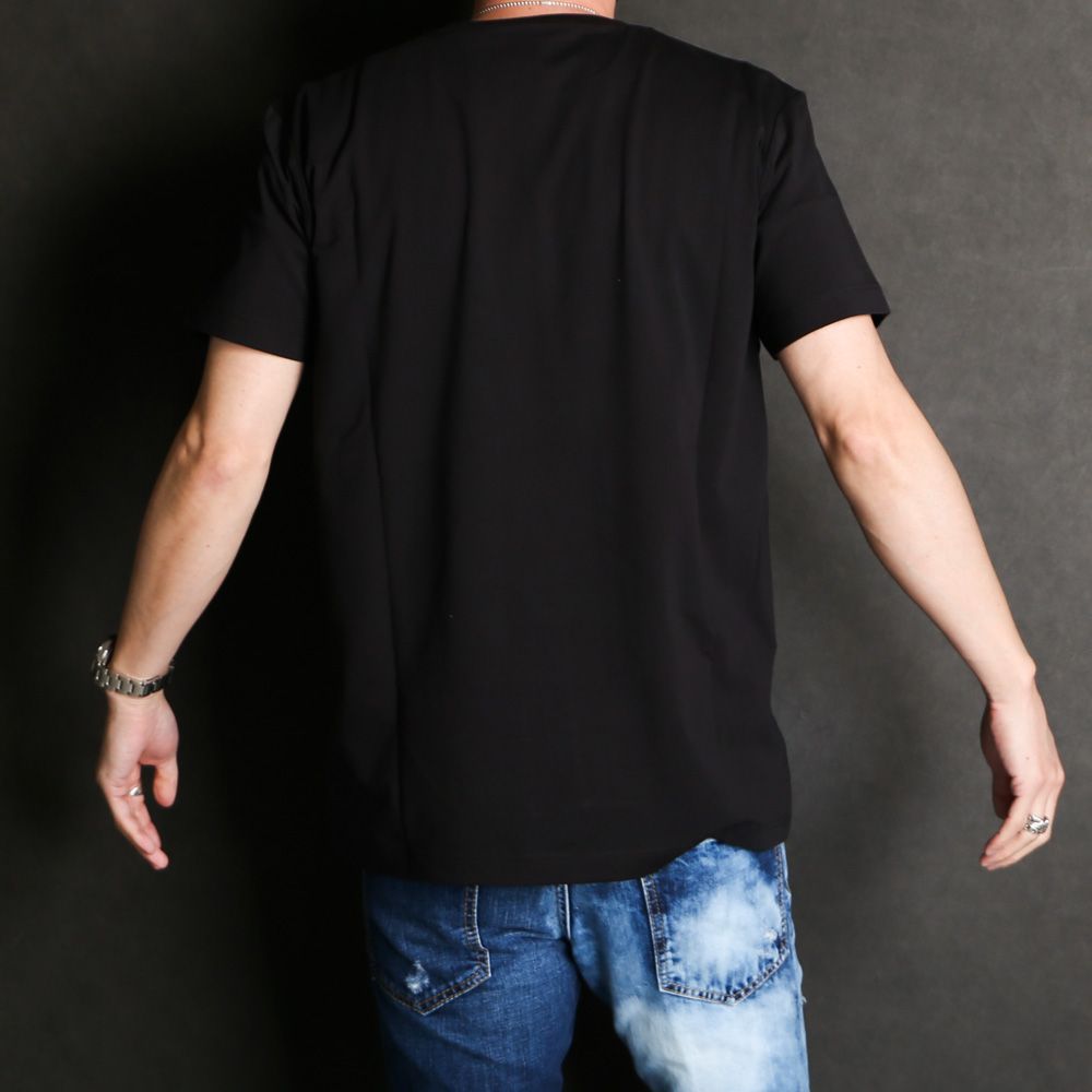 A- SS REG INSTIT LOGO TEE - BLACK / Tシャツ / J321612