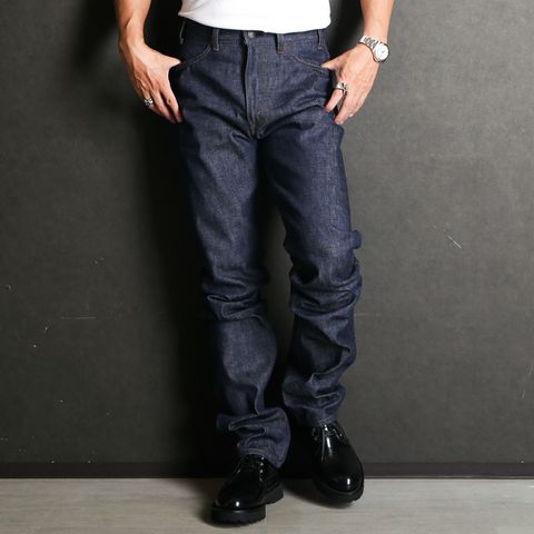 DENIM 5P PANTS SL RIGID / スリムストレート デニムパンツ / 1252015