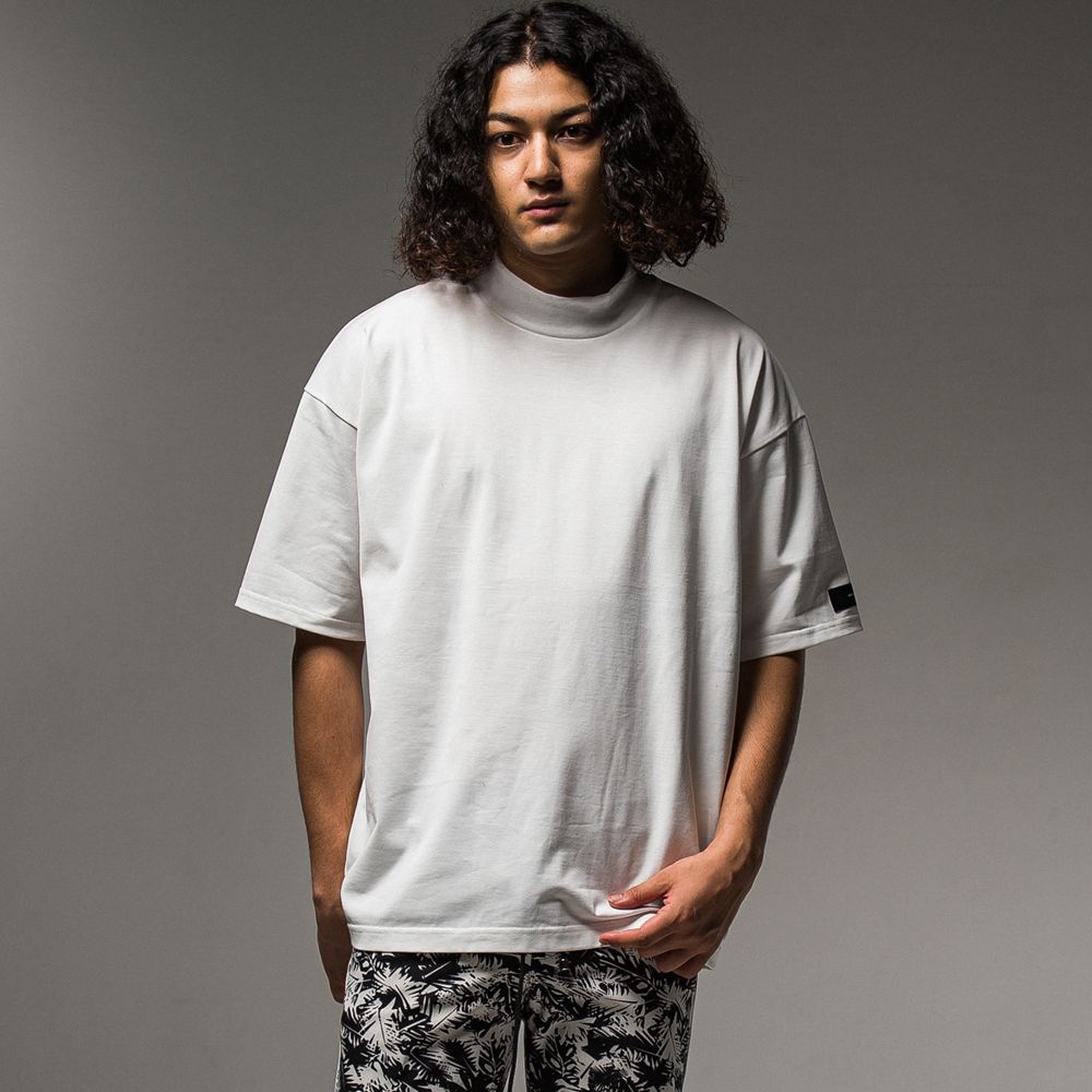 RESOUND CLOTHING - MOCKNECK OVER T / モックネック Tシャツ / RC23-T