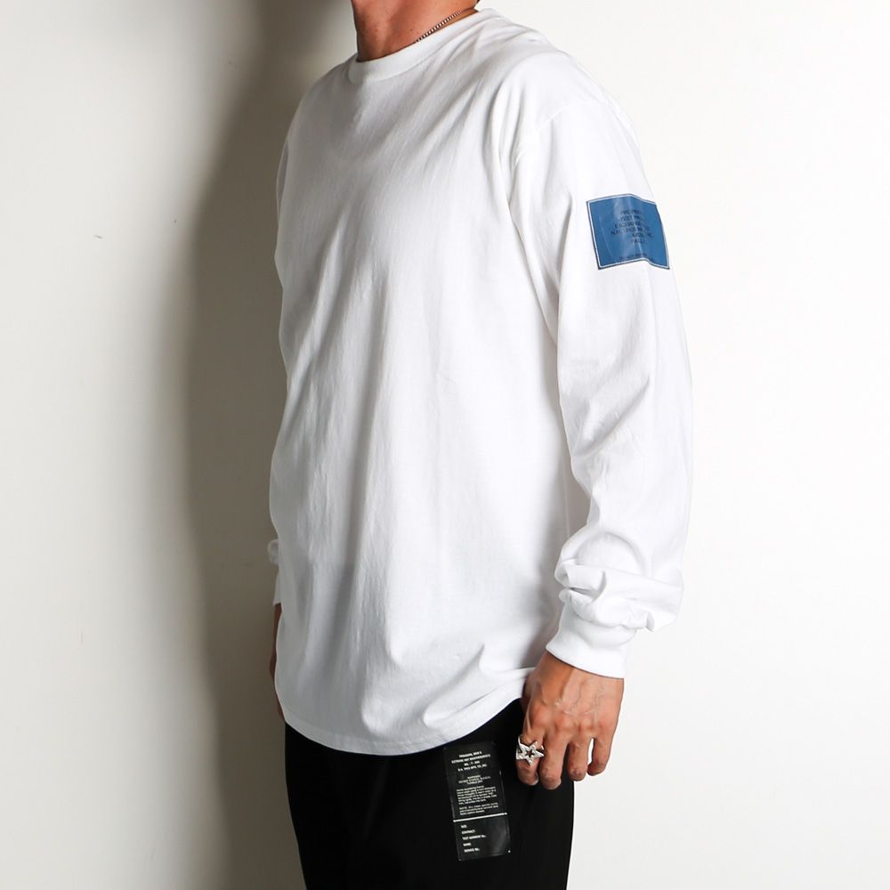 LONG SLEEVE T-SHIRT - WHITE / 9242-CS82