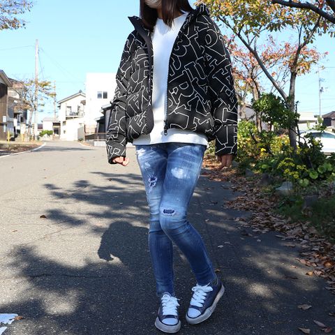 【1PIU1UGUALE3 RELAX】【RESOUND CLOTHING】【Maison MIHARA YASUHIRO】【DSQUARED2】 コーディネート(女性モデル166cm)