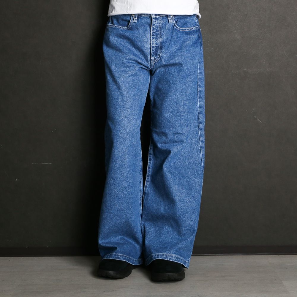 OPEN-END DENIM BUGGY PT / バギー デニムパンツ / 478203
