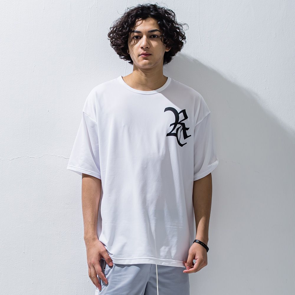 RC ROGO MESHLOOSE TEE / ドロップショルダー メッシュTシャツ / RC28-T-004
