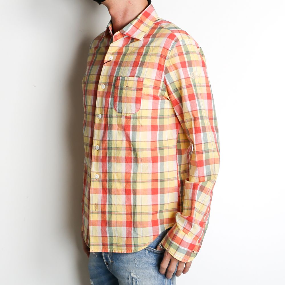 TMT - COLLOR OFF C/LI CHECK SHIRTS / チェックシャツ / TSH-S2104