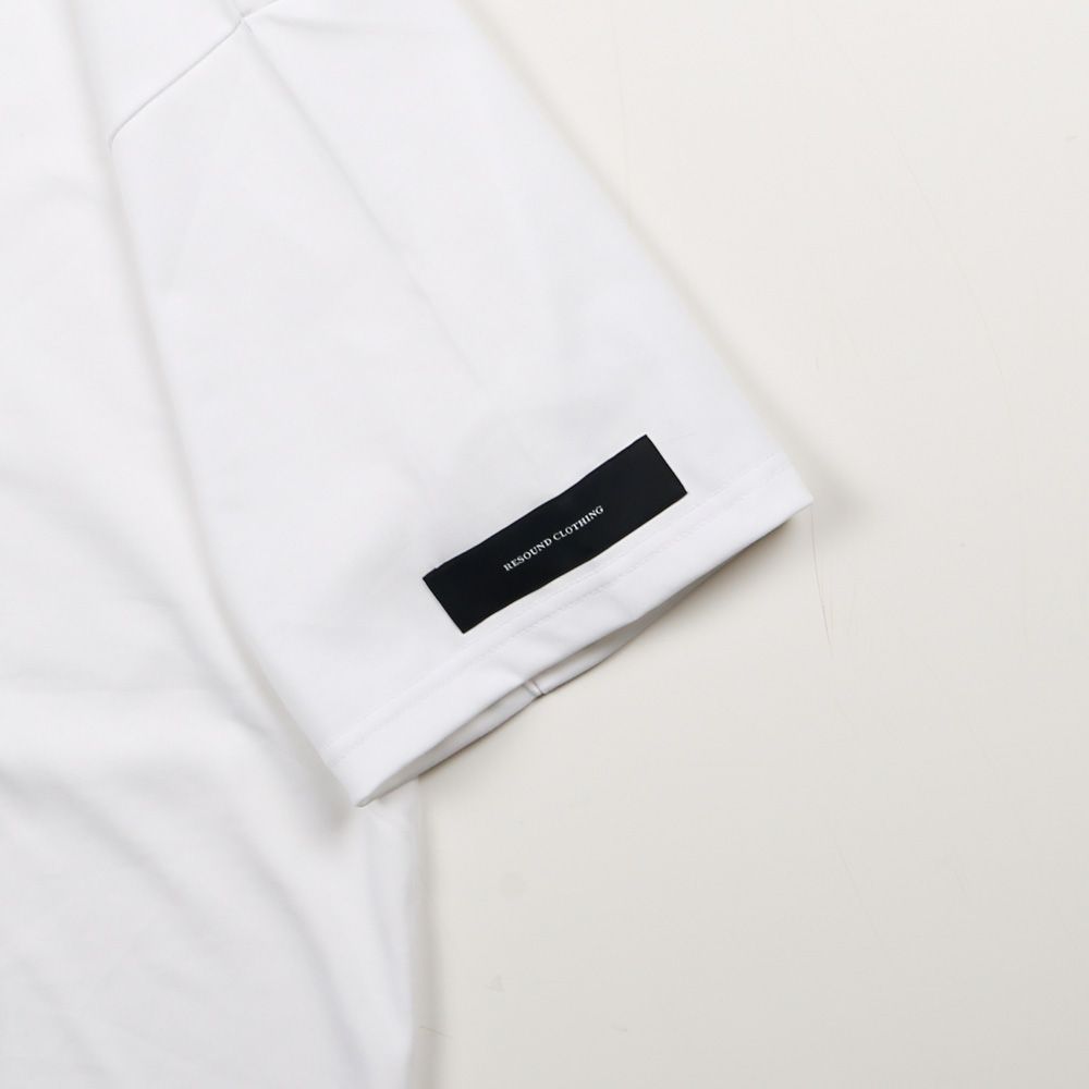 【ラスト1点-サイズ3】 BOX OVER TEE - WHITE / オーバーサイズ ボックスロゴTシャツ / RC40-T-007